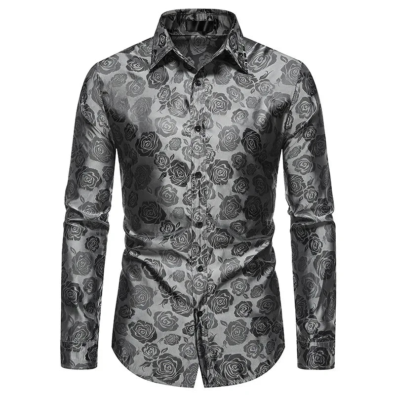 Floral Steampunk Shirt – Victorian inspired