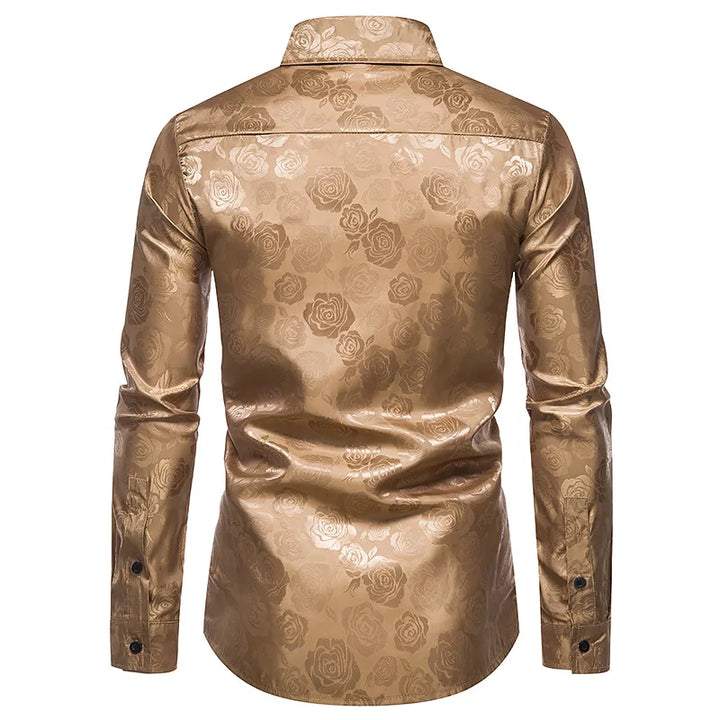 Floral Steampunk Shirt – retro fashion