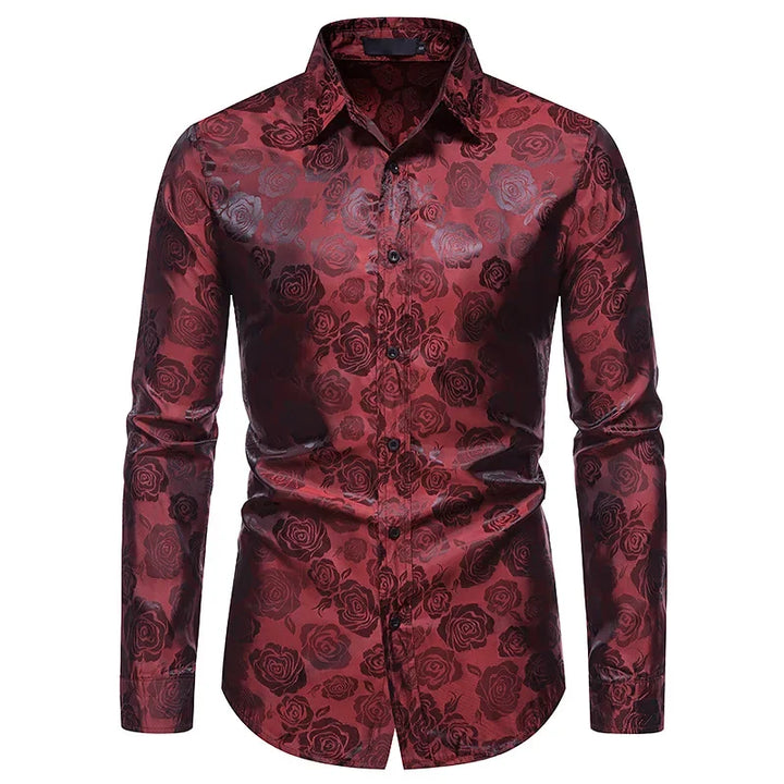 Floral Steampunk Shirt – vintage style