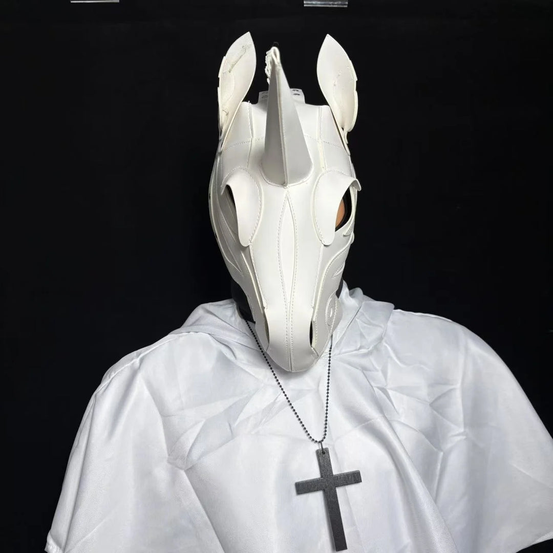 Full-Face Steampunk Unicorn Mask fashion
