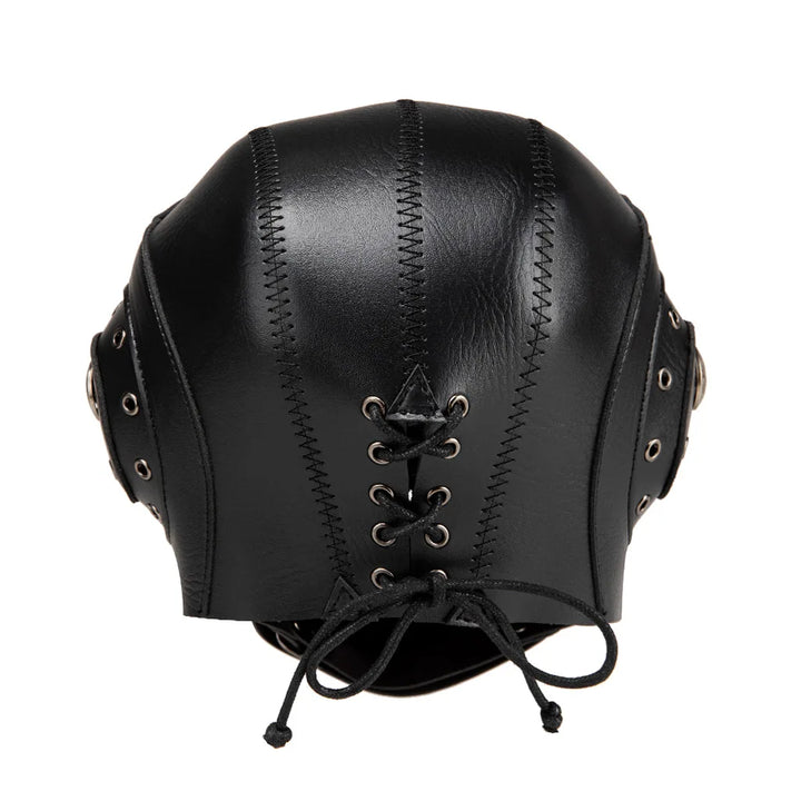 Full Steampunk Gothic Cosplay Mask Back
