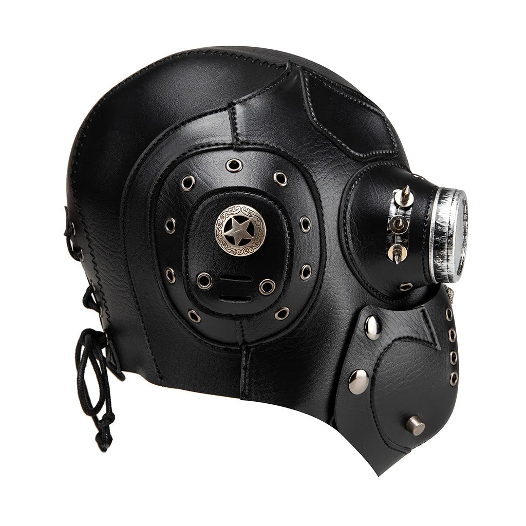 Full Steampunk Gothic Cosplay Mask Design
