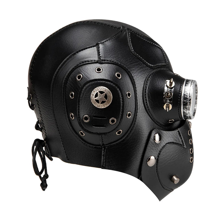 Full Steampunk Gothic Cosplay Mask Design