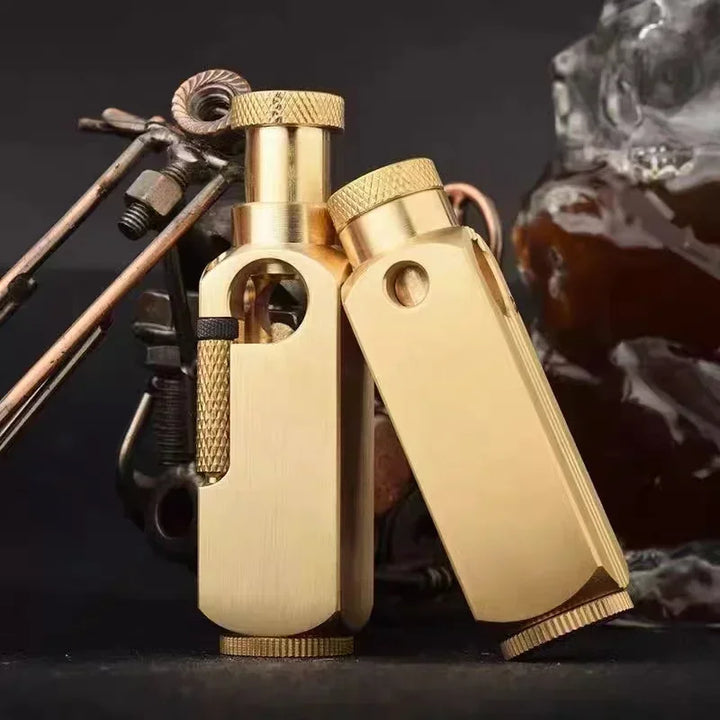Gold-Colored Steampunk Lighter durable