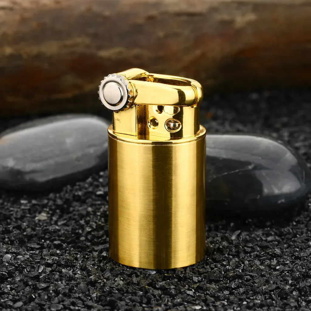 Gold Steampunk Mini Lighter Style