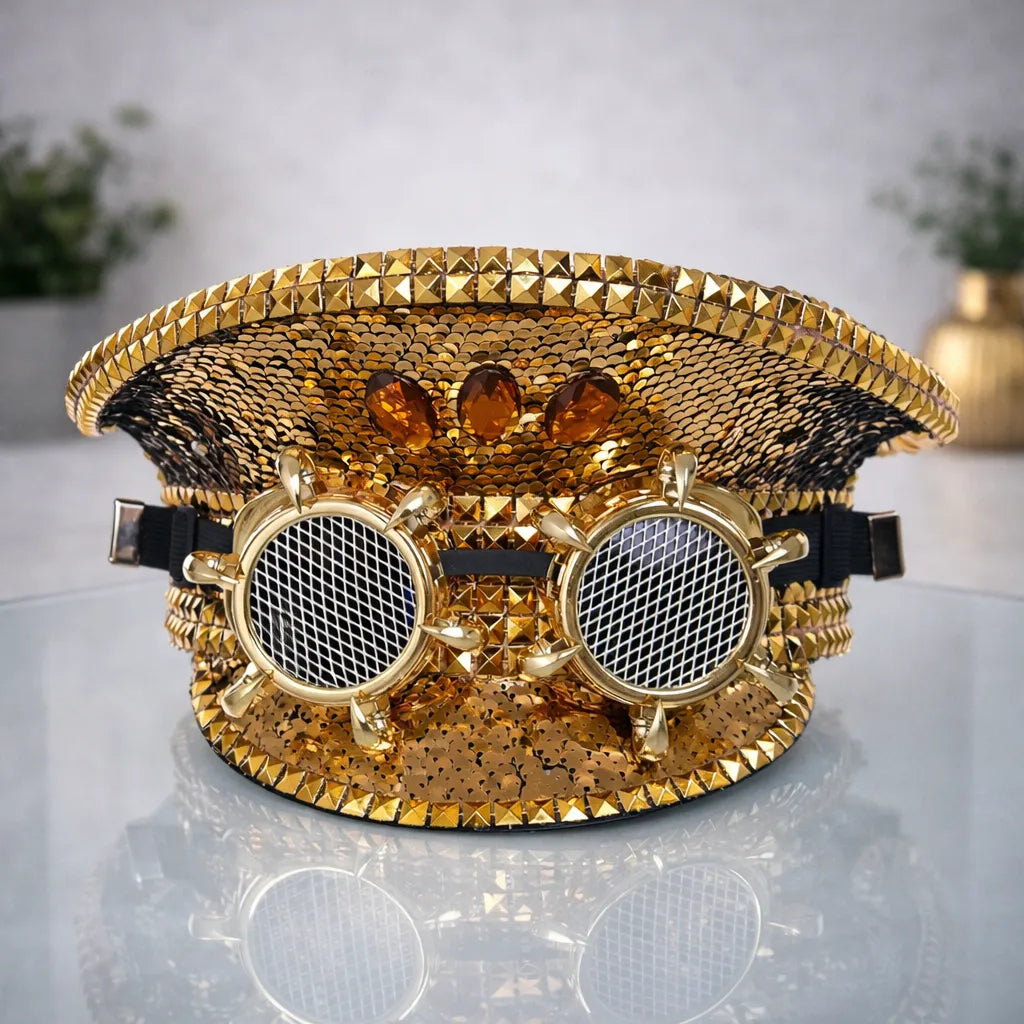Golden Steampunk Hat