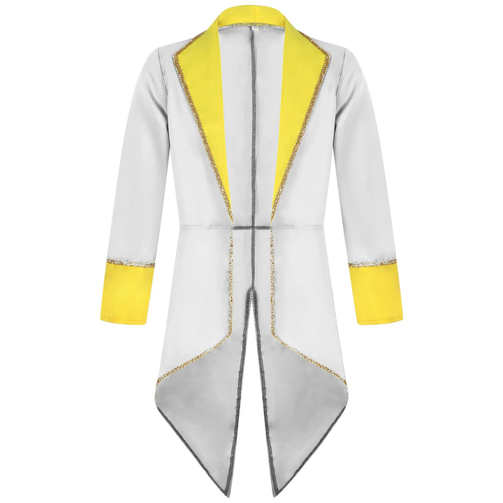 Gothic Steampunk Cosplay Coat White