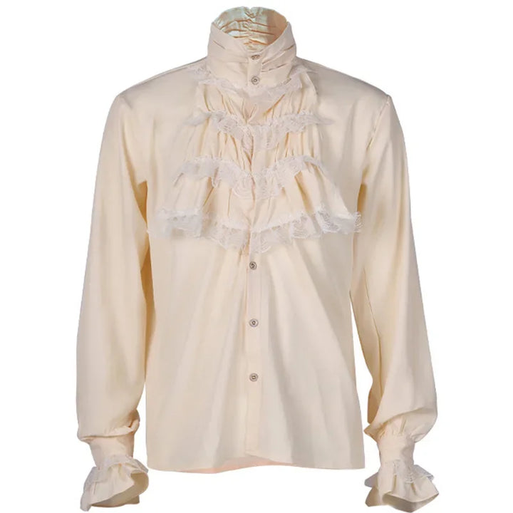 Gothic Steampunk Shirt Stand-up Collar – Victorian inspired