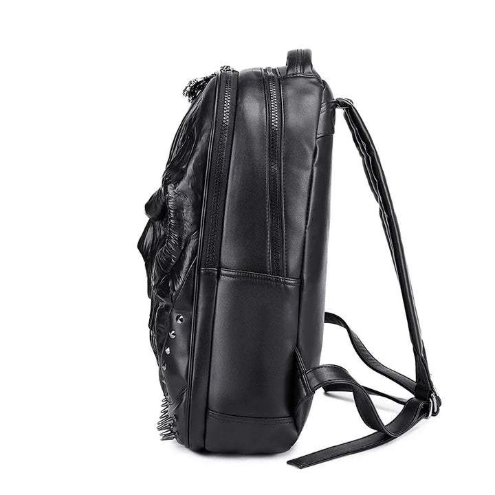 Gothic Steampunk Skull Backpack elegant
