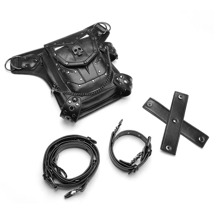 Gothic Steampunk Skull Bag chic