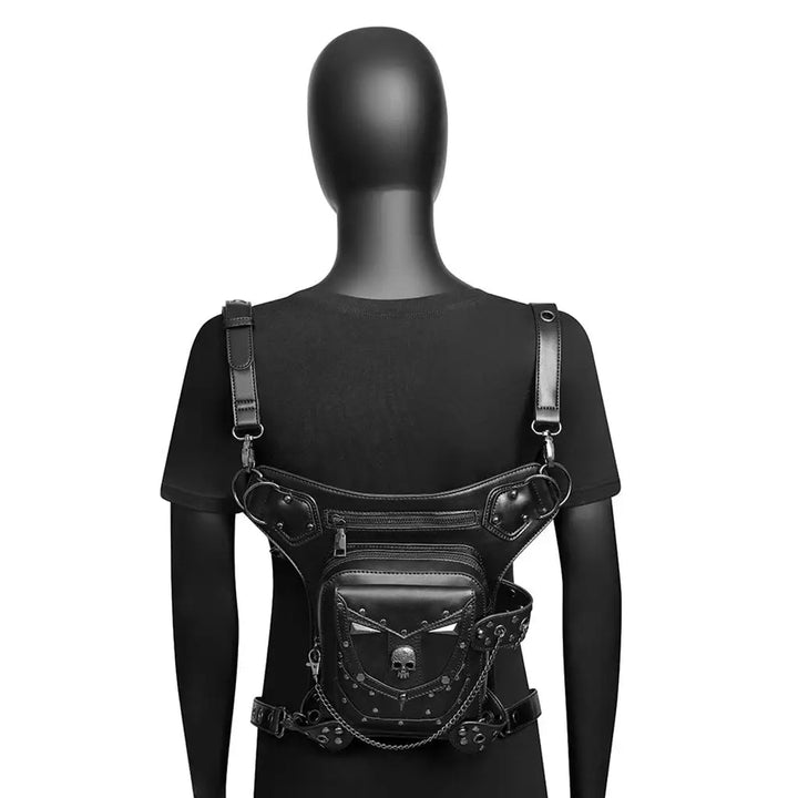 Gothic Steampunk Skull Bag unique