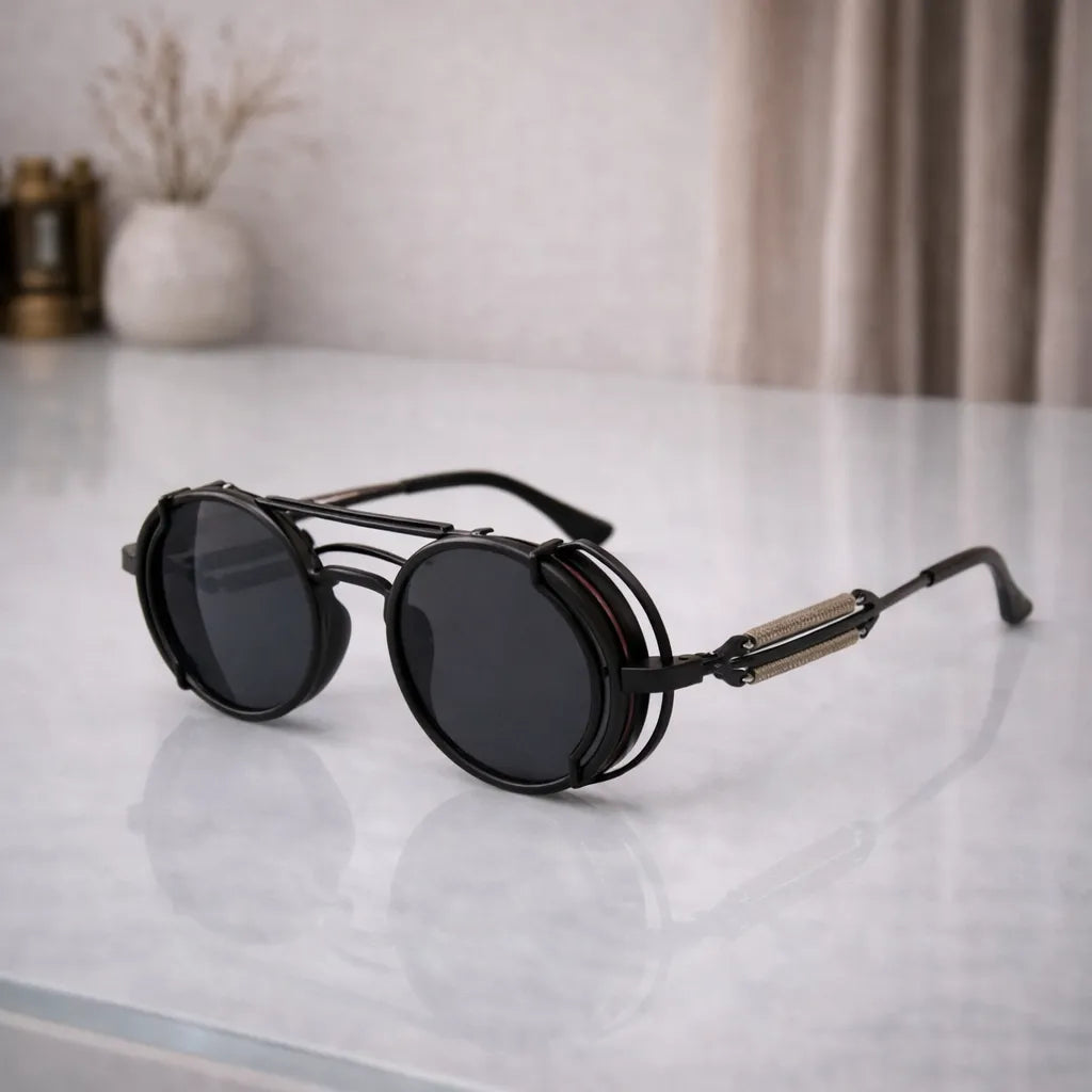 Gothic Steampunk Sunglasses UV400