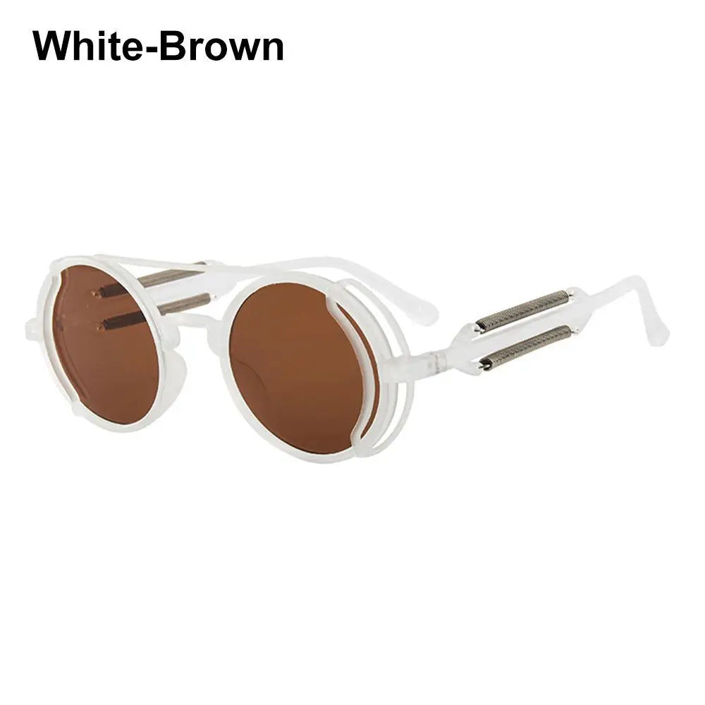 Gothic Steampunk Sunglasses UV400 – bold aesthetic