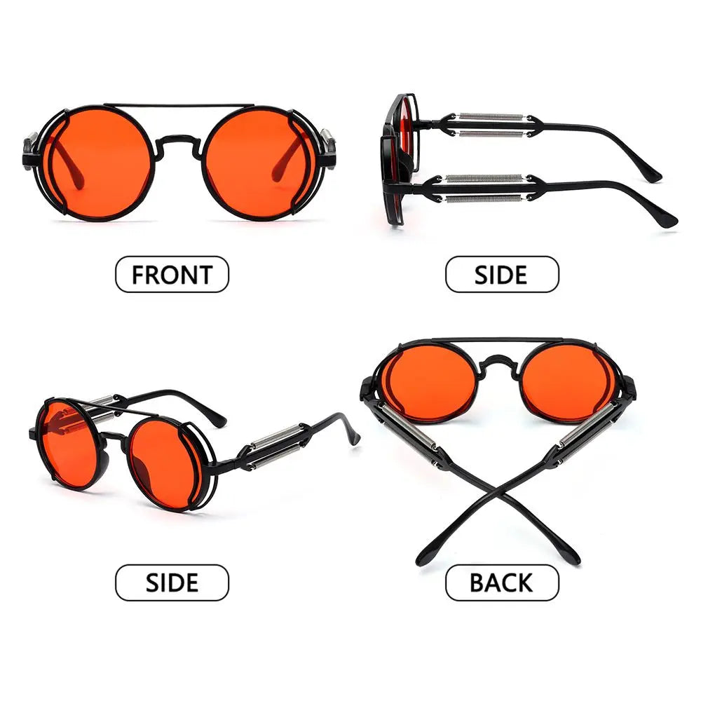 Gothic Steampunk Sunglasses UV400 – edgy look