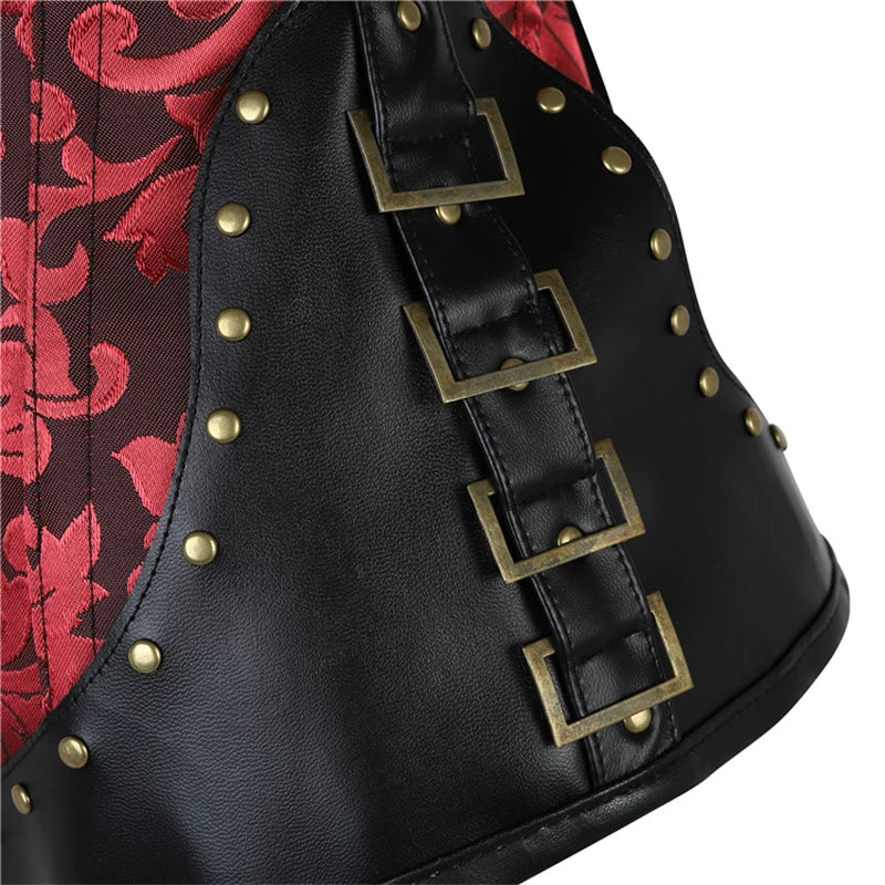 Chic Steampunk Backless Corset