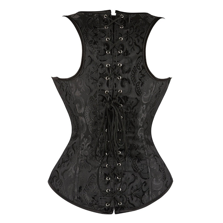 Steampunk Corset Flowers back$