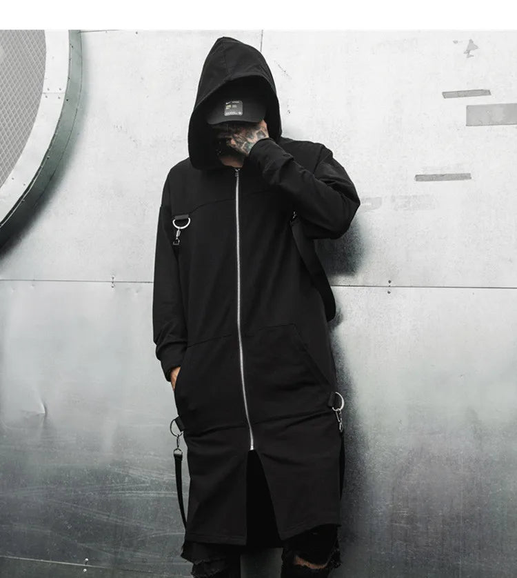 Casual Steampunk Hooded Coat