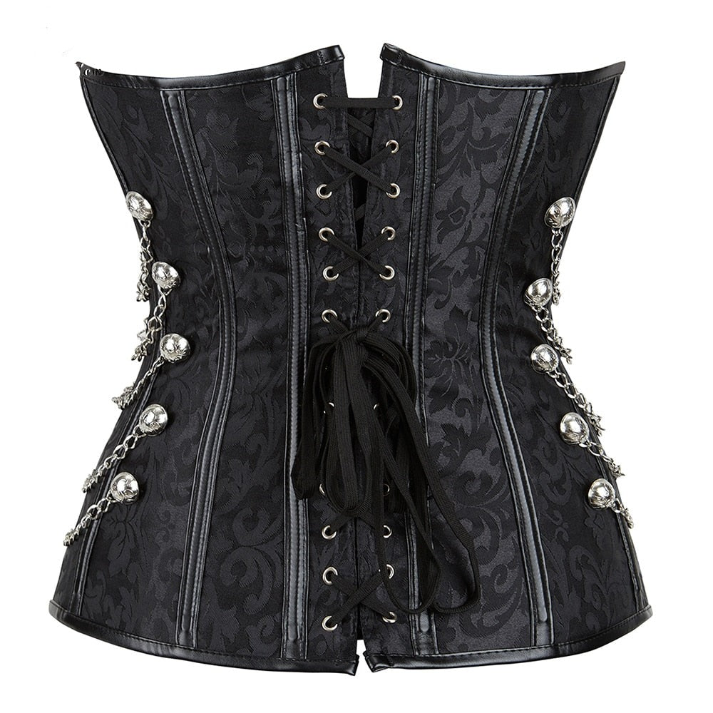 Steampunk Corset with chains