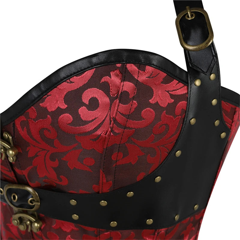 Chic Steampunk Backless Corset