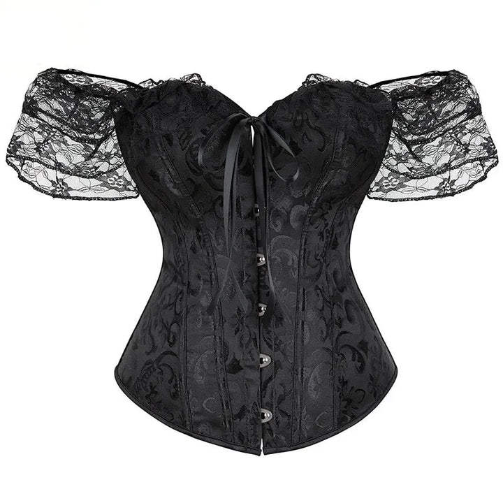 Black victorian corset
