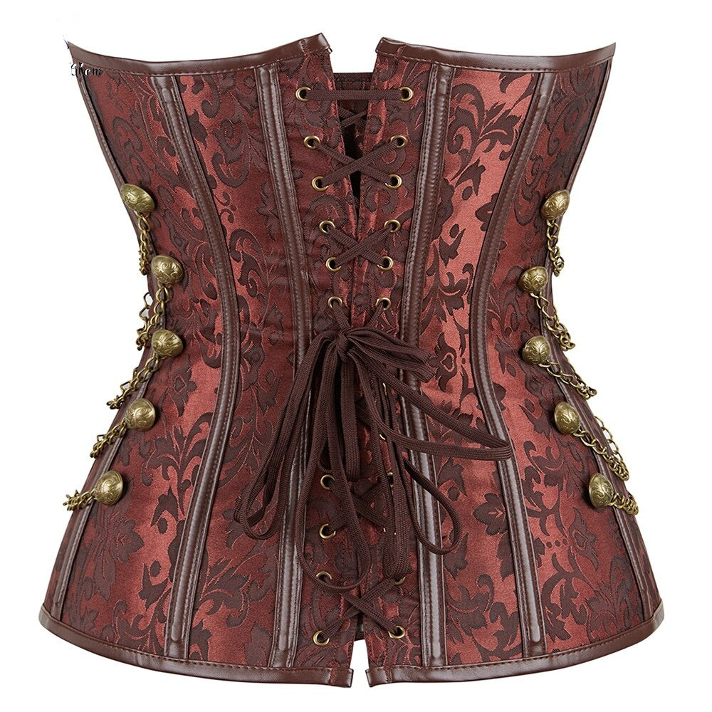 Steampunk Corset with chains