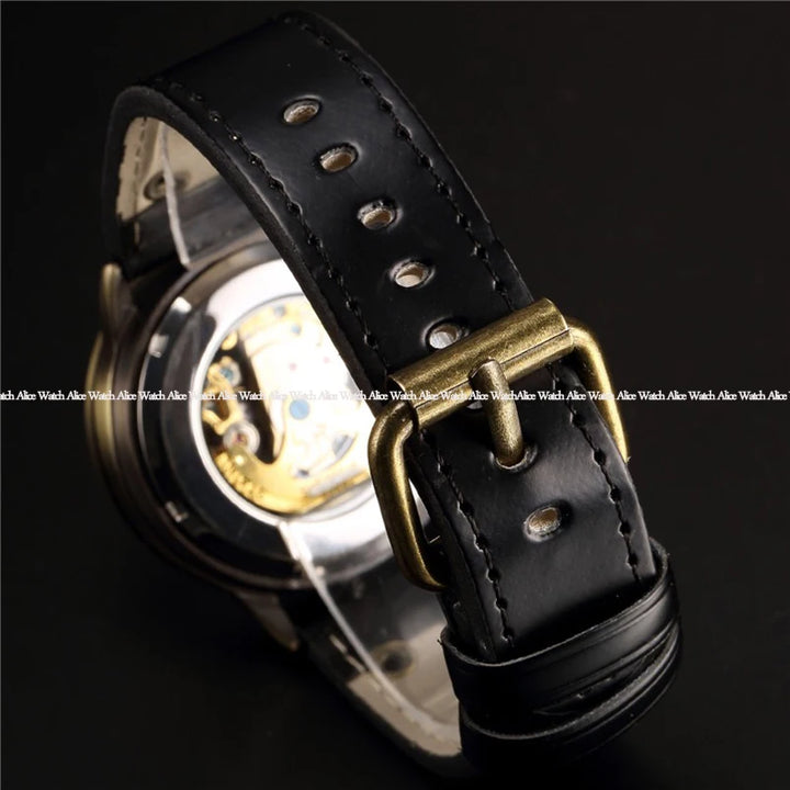 Steampunk Bronze Wristwatch