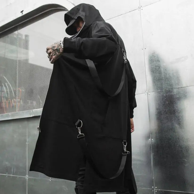 Casual Steampunk Hooded Coat