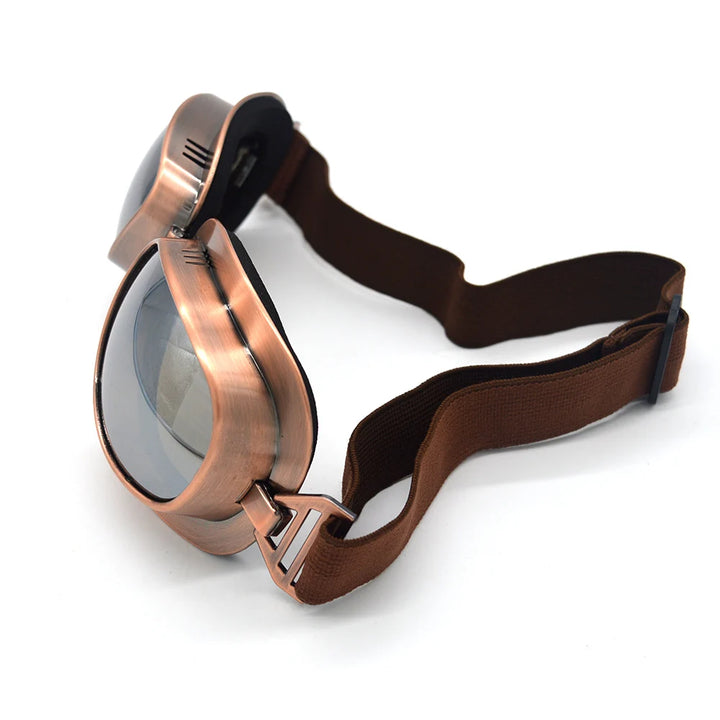 Vintage Steampunk Motorcycle Goggles