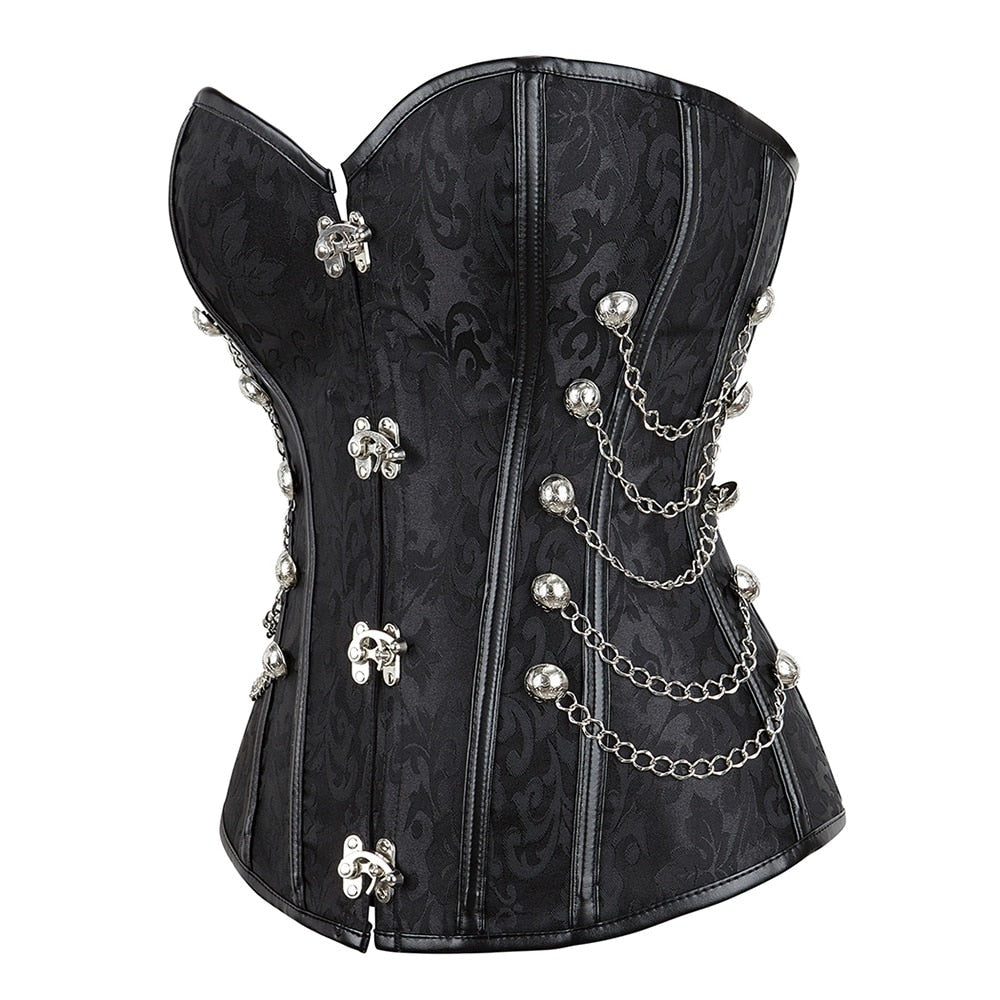 Steampunk Corset with chains