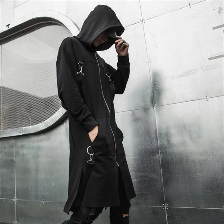Casual Steampunk Hooded Coat