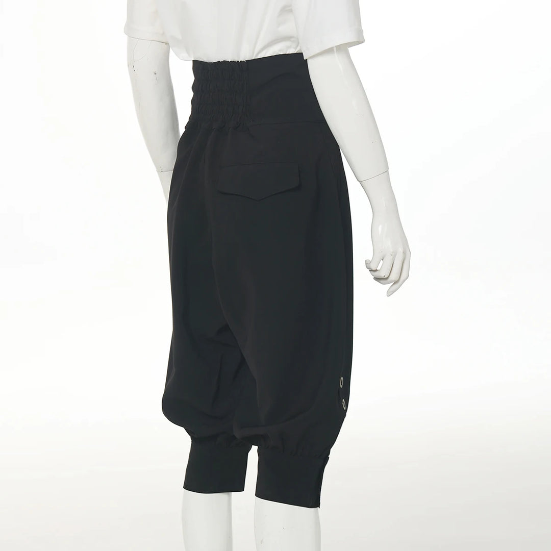 High-Waisted Retro Steampunk Pants Stylish