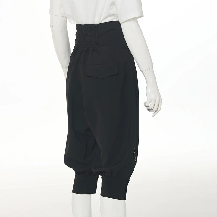 High-Waisted Retro Steampunk Pants Stylish