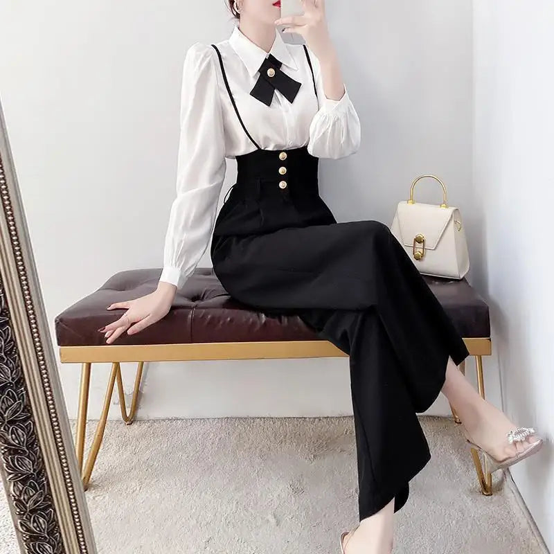 High-Waisted Steampunk Suspenders Design