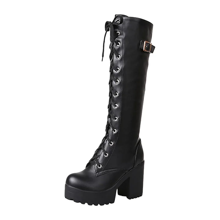 High steampunk boots gothic aesthetic