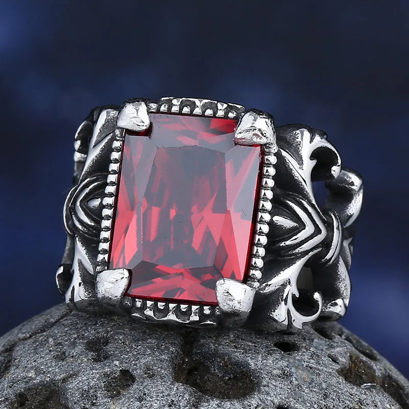 Imposing Gothic Steampunk Ring chic