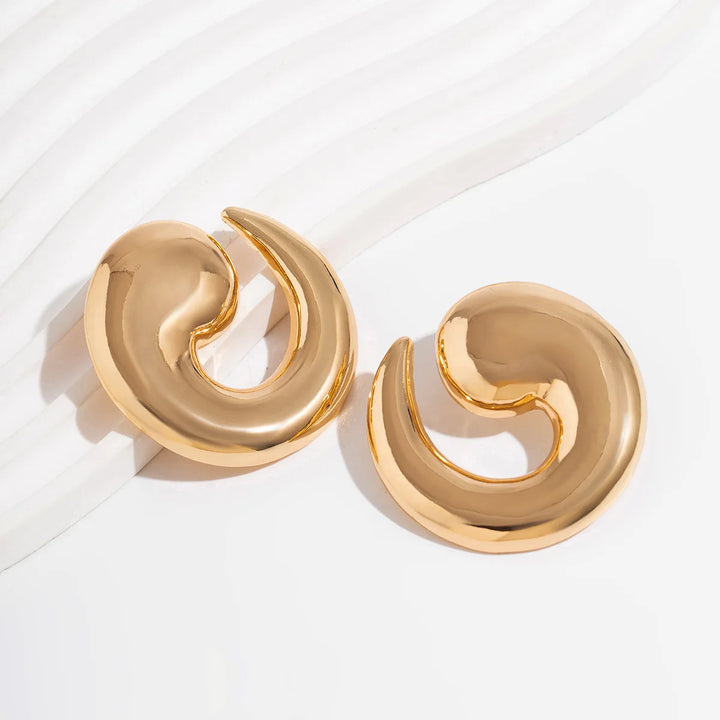 Impressive Geometric Steampunk Earrings elegant