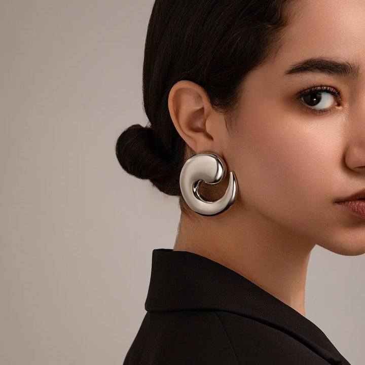 Impressive Geometric Steampunk Earrings unique