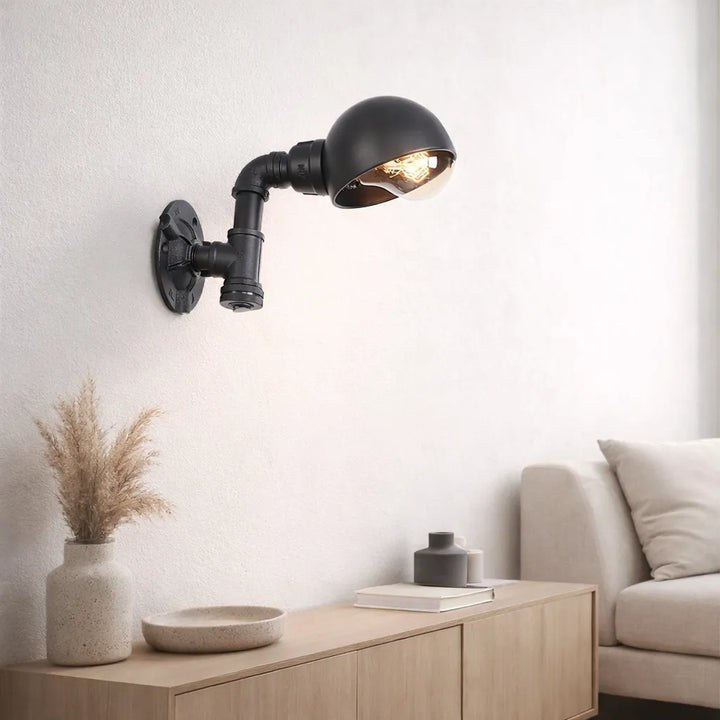 Industrial Steampunk Desk Wall Lamp