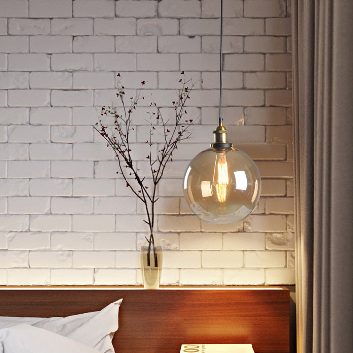 Industrial Steampunk Glass Pendant Lamp Body