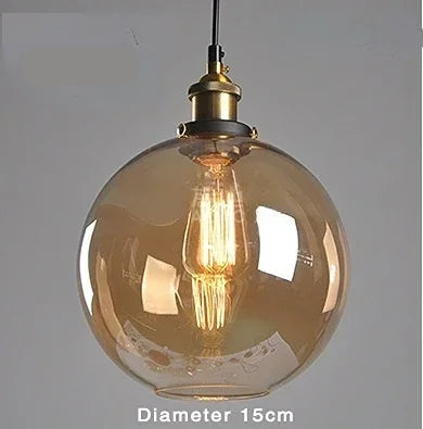 Industrial Steampunk Glass Pendant Lamp Body tendance