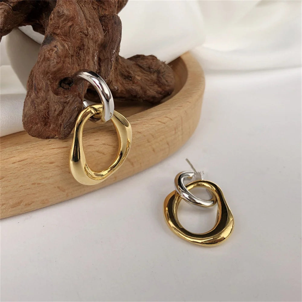 Irregular Steampunk Earrings