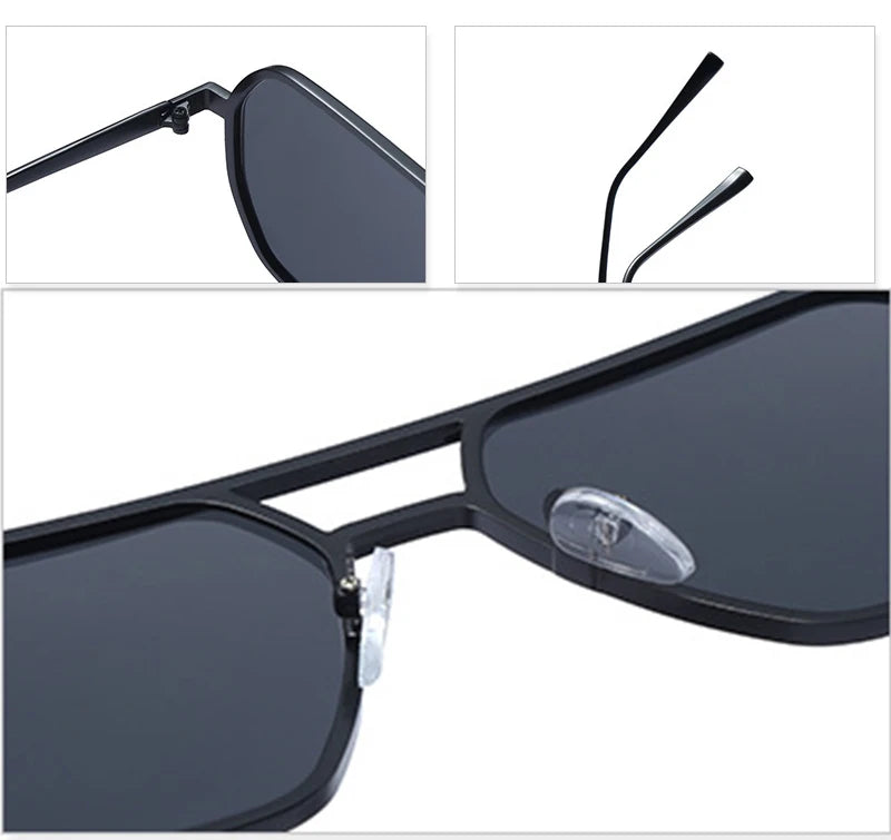 Irregular Steampunk Retro Glasses – artistic frame