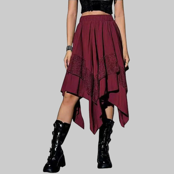 Irregular Steampunk Summer Skirt