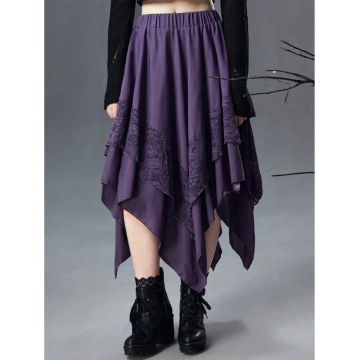 Irregular Steampunk Summer Skirt unique