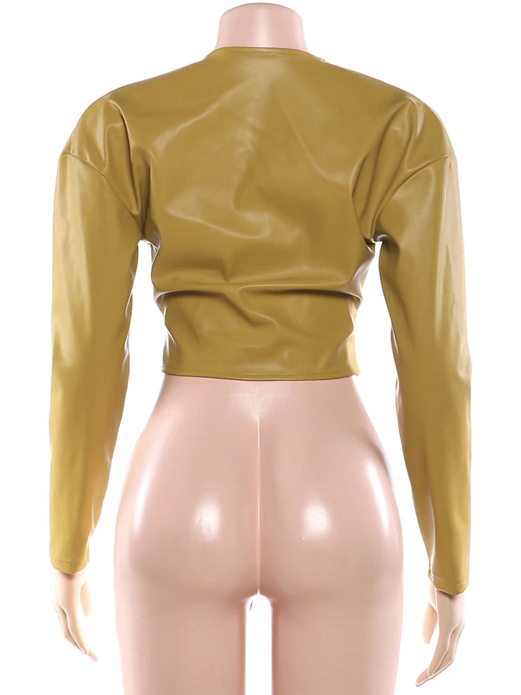 Irregular Zippered Steampunk Jacket fashionable