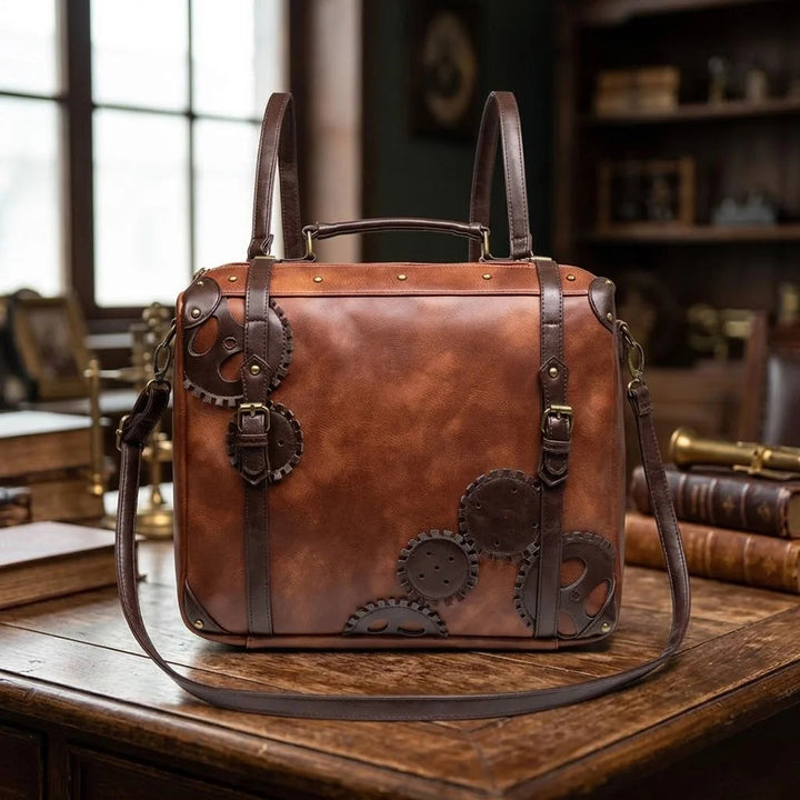 Large Retro Steampunk Gear Bag chic