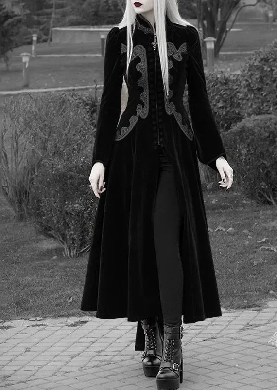 Long Retro Steampunk Coat Design bold