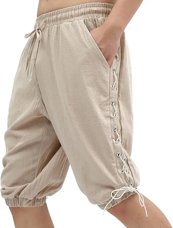 Loose-Fitting Steampunk Pirate Pants bold