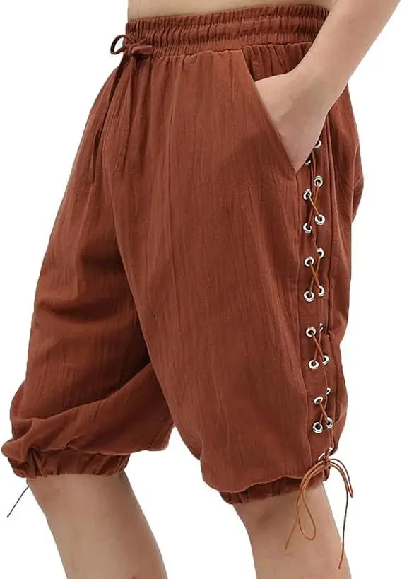 Loose-Fitting Steampunk Pirate Pants stylish