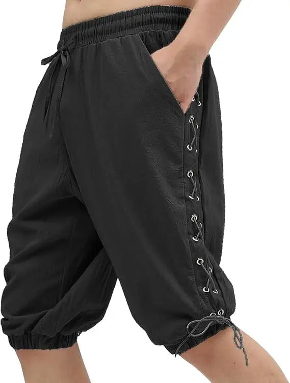 Loose-Fitting Steampunk Pirate Pants vintage